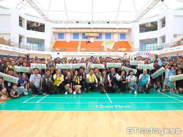 ▲▼ 嘉義青農全國羽球賽開打  。（圖／嘉義縣政府提供）