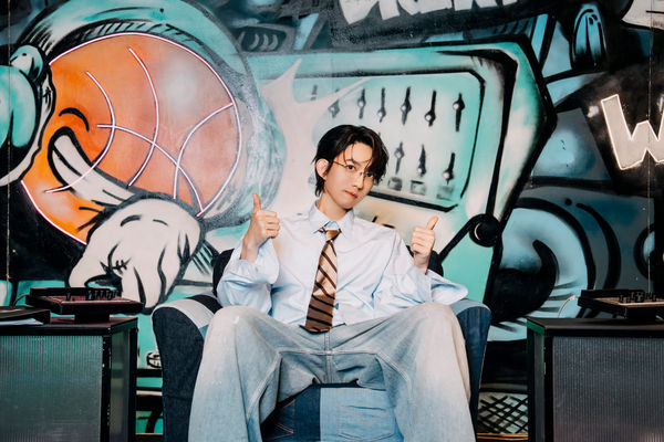 ▲蕭敬騰學生時期照片。（圖／踢帕娛樂）