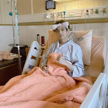 ▲徐謀俊日前因食物中毒住院，目前已經平安出院。（圖／翻攝自徐謀俊IG）