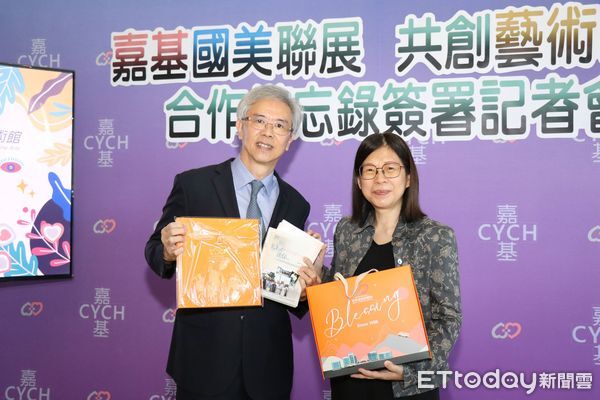 ▲▼   藝術陪伴醫療 共創永續願景嘉義基督教醫院與國立臺灣美術館簽署合作備忘錄   。（圖／嘉義基督教醫院提供）