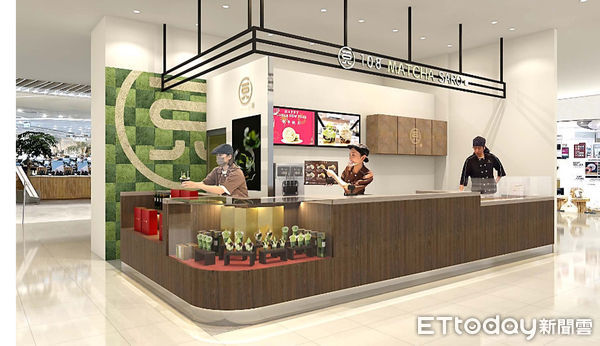 ▲▼一〇八抹茶茶廊進駐台南新光三越小北門店3樓。（圖／一〇八抹茶茶廊提供）