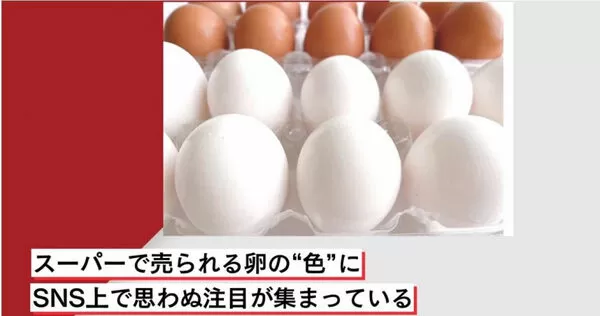 許多人都會覺得紅殼蛋比白殼蛋有營養。（圖／翻攝自《週刊女性PRIME》）