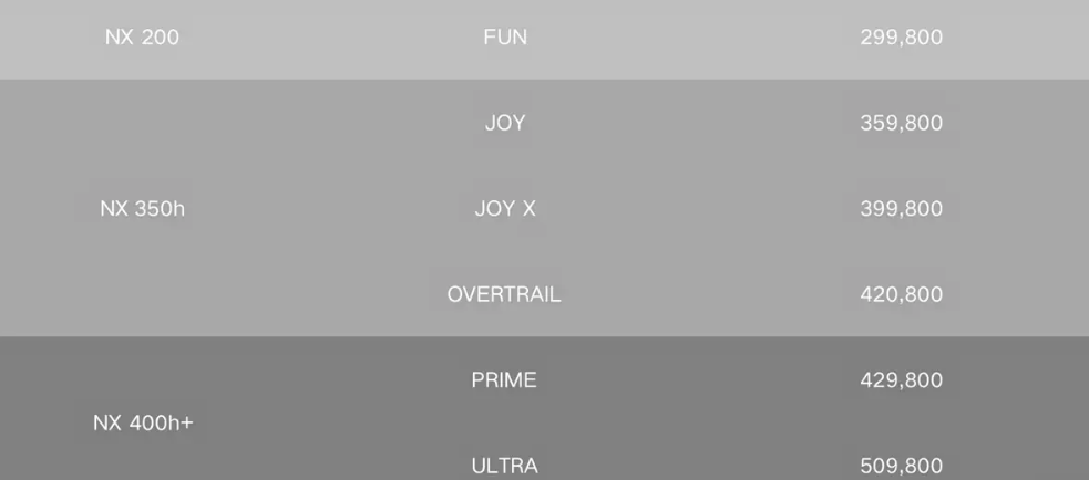 ▲大陸推出新改款LEXUS NX！新增NX 200新動力。（圖／翻攝自LEXUS）