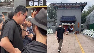 黃安現身千百惠告別式　淚崩送別47年摯友：放下吧