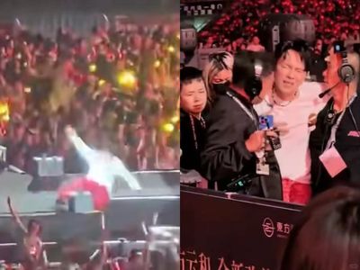楊宗緯「痛苦無法行走」影片瘋傳！重摔舞台短暫昏迷…主辦方發聲