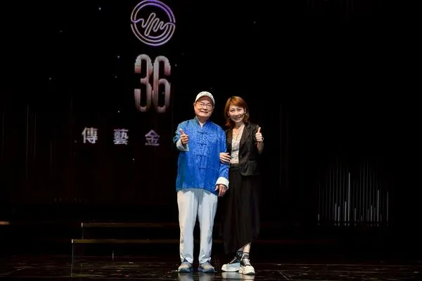 ▲劉福助與郎祖筠。（圖／三立提供）