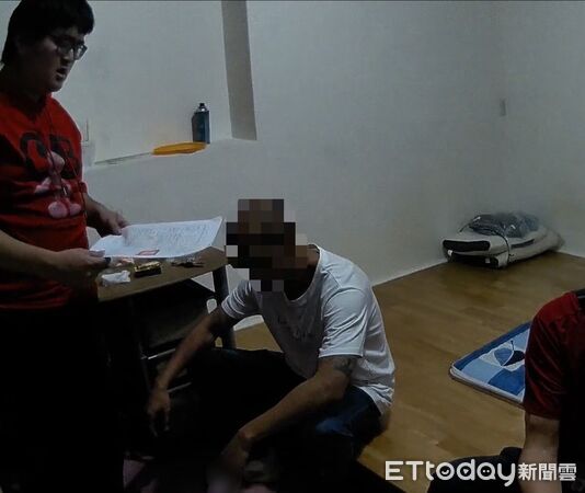 ▲高男開槍幫喬分手費，在三重遭警方逮捕。（圖／記者陸運陞翻攝）