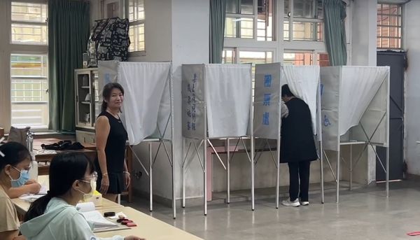 ▲彰化重啟核三公投至中午止14%投票。（圖／記者唐詠絮翻攝）