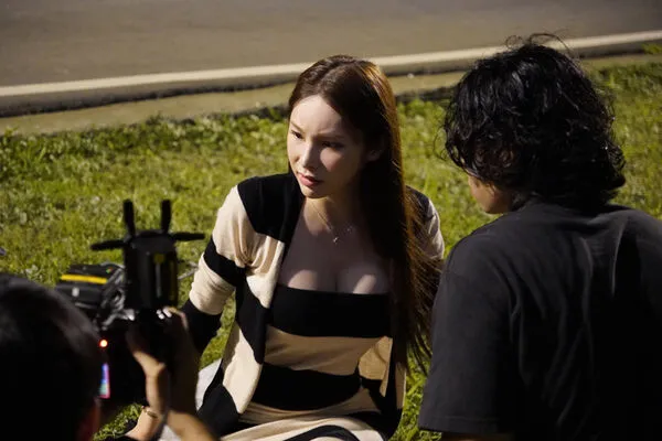 ▲《影視圈風雲》Lulu黃路梓茵,吳奇軒,張可芙。（圖／種子影業提供）