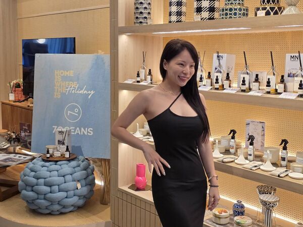 ▲多芬現身談到孫生近況。（圖／記者葉文正攝）