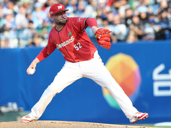 ▲「每天準備好自己！」　伍鐸封鎖老東家奪生涯第77勝、對富邦20勝達標。（圖／味全龍提供）