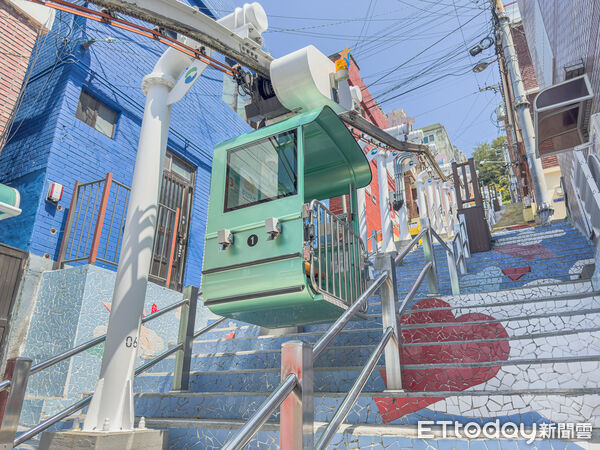 ▲▼釜山希望階梯單軌電車。（圖／記者蔡玟君攝）