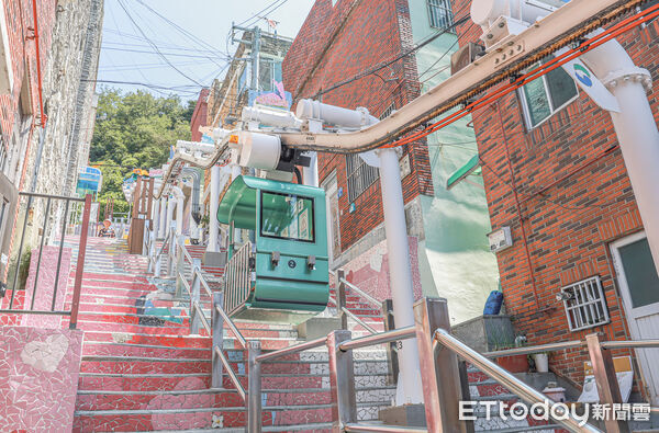 ▲▼釜山希望階梯單軌電車。（圖／記者蔡玟君攝）