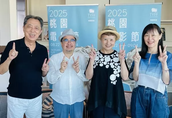 ▲《小城故事》在桃園電影節正式登上大銀幕，桃影特地請來導演朱延平、國家影視聽中心董事長褚明仁、當年《小城故事》女主角李烈，以及李行紀錄片「形影不離」製片周揚明一同進行座談。（圖／桃園電影節提供）