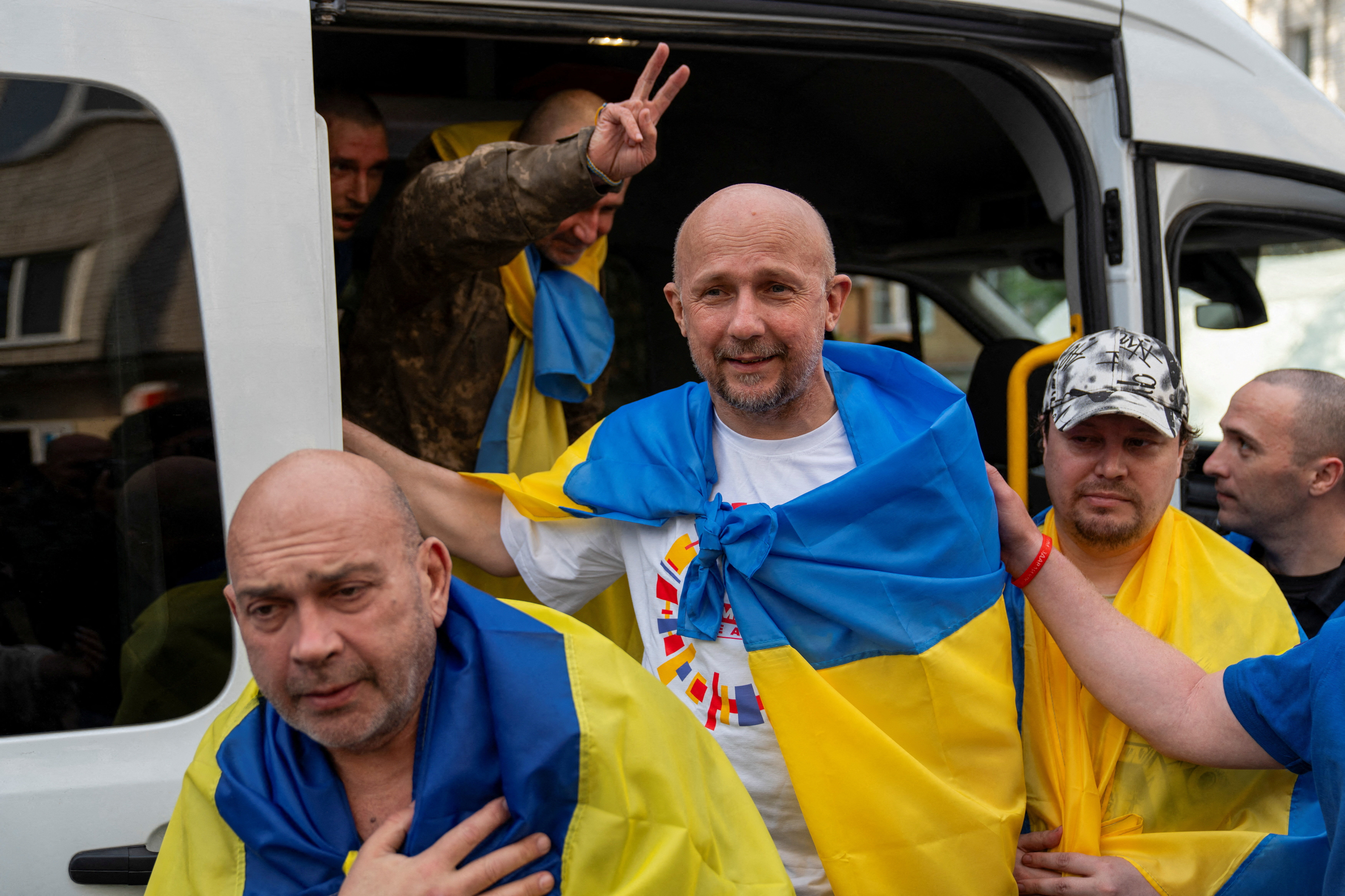 ▲俄烏最新一波換俘。（圖／路透，下同）