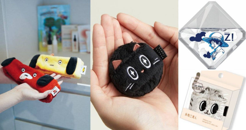 可愛到尖叫！貓咪蜜粉撲、屎蛋唐尼保養組、Tweety痘痘貼、航海王眼藥水成今夏爆紅美妝