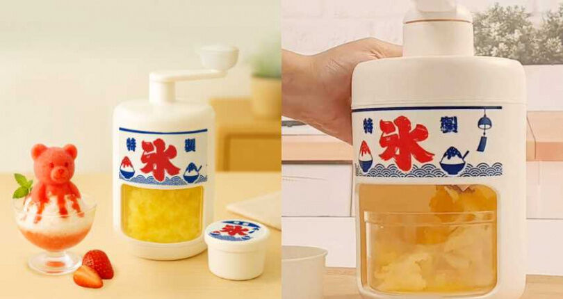 36度高溫必備！台隆夏天必買「清涼小物」有感降價：小熊刨冰機、冰晶風扇必收，手搖族最愛提提杯再上架