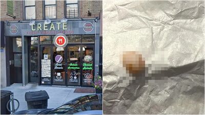 雞肉捲口感怪怪！　紐約女吐出「一截指頭」崩潰