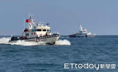 全民公投後首日　中國海警編隊襲擾金門海域！海巡監控驅離