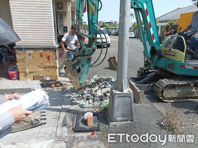 快訊/高雄太陽能廠商施工挖斷瓦斯管線 消防4車6人馳援