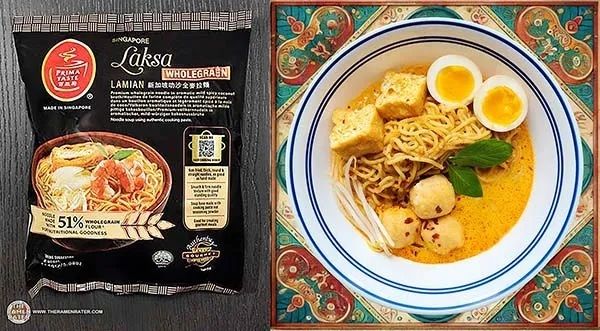 ▲新加坡百勝廚「叻沙全麥拉麵」。（圖／取自「The Ramen Rater」網站）