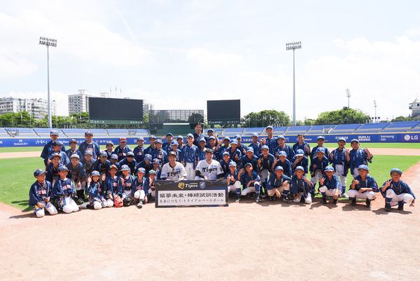 ▲▼「虎道同盟」棒球教室，阪神園藝團隊經驗分享。（圖／富邦悍將提供）