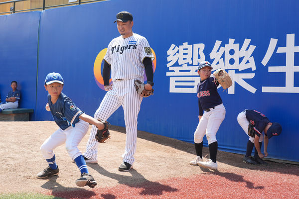 ▲▼「虎道同盟」棒球教室，阪神園藝團隊經驗分享。（圖／富邦悍將提供）