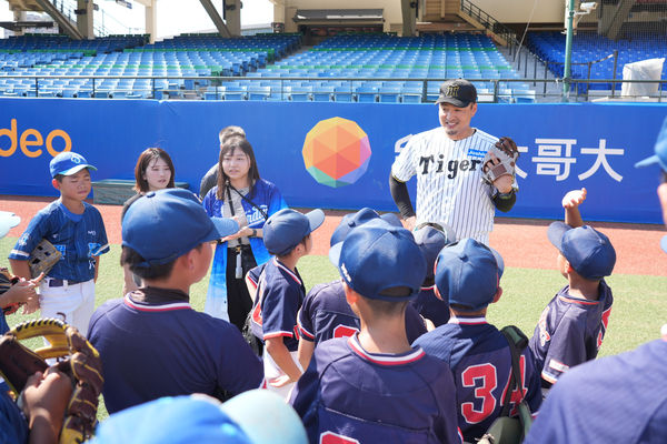 ▲▼「虎道同盟」棒球教室，阪神園藝團隊經驗分享。（圖／富邦悍將提供）