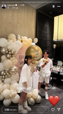 ▲高爾宣、芮德第二胎是兒子。（圖／翻攝自高爾宣、王陽明IG）