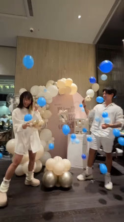 ▲高爾宣、芮德第二胎是兒子。（圖／翻攝自高爾宣、王陽明IG）