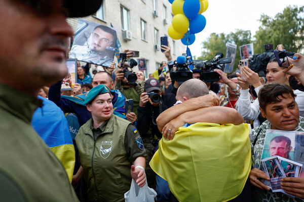 ▲▼俄烏最新一波換俘。（圖／路透）