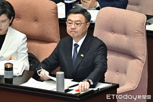 ▲卓榮泰25日到立法院專案報告並備質詢。（圖／記者李毓康攝）