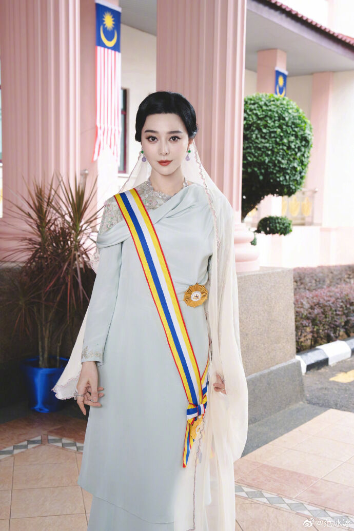 ▲▼范冰冰大馬獲封拿督。（圖／翻攝自微博）