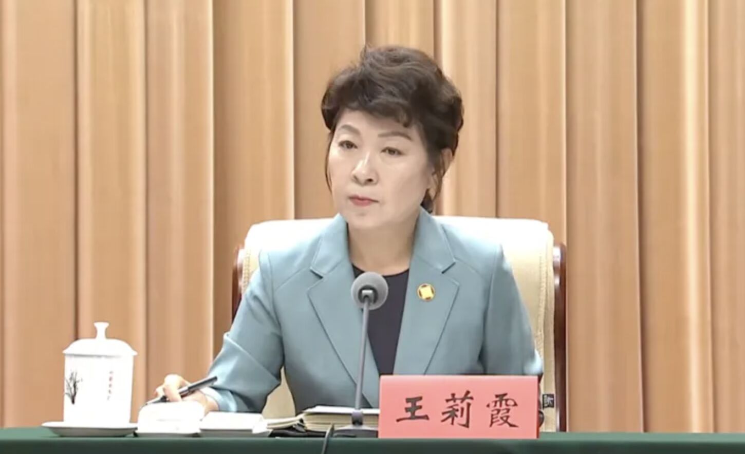 ▲內蒙自治區副書記、政府主席王莉霞任內被查落馬。（圖／翻攝極目新聞）