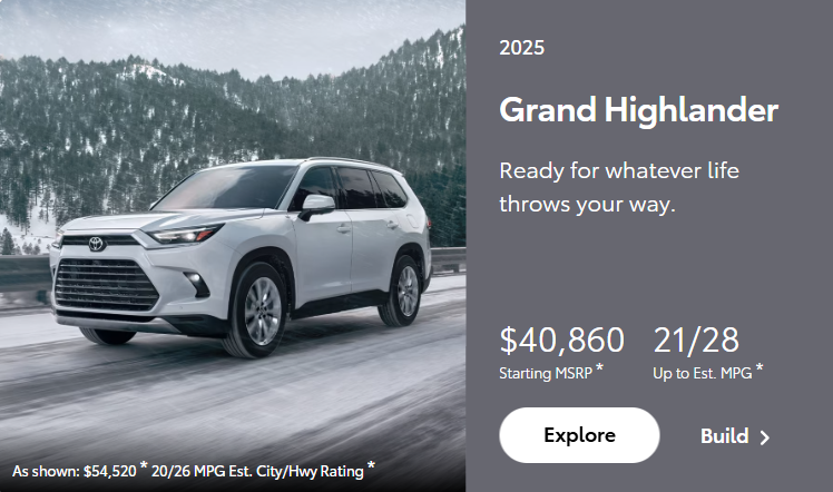 ▲台灣對美規車真的零關稅的話，將有望促使更多美規TOYOTA熱門車登台。（圖／翻攝自TOYOTA）