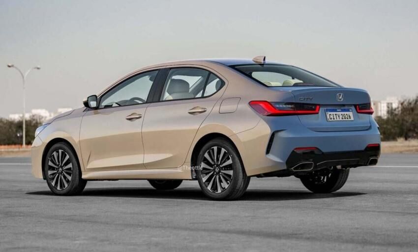 ▲新一代HONDA City將改搭全新模組化平台。（預想圖／翻攝自《Theottle》）