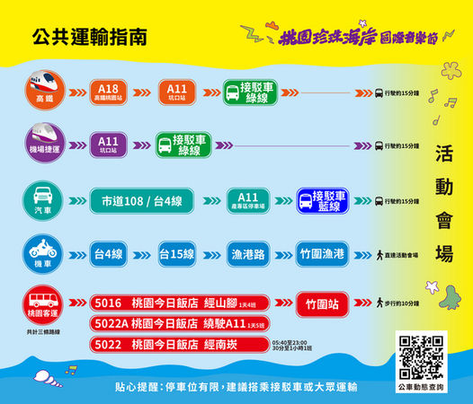 ▲桃園珍珠海岸國際音樂節登場，交通攻略曝光