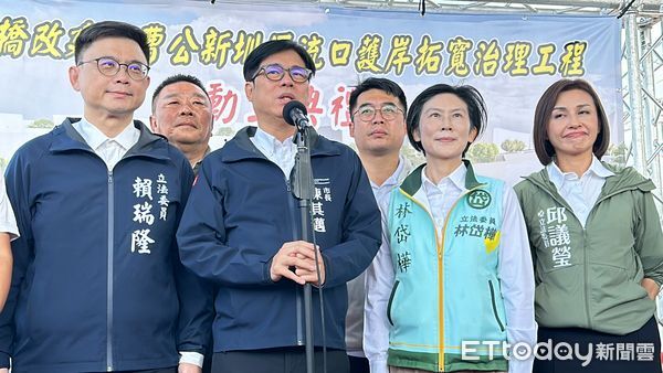 ▲▼ 高雄市長陳其邁，立委邱議瑩、賴瑞隆、林岱樺 。（圖／記者賴文萱攝）