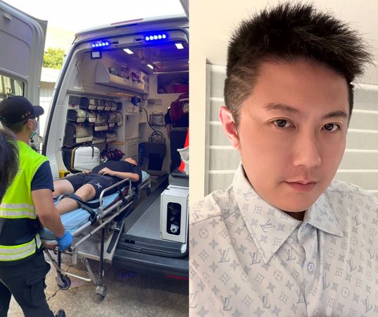 ▲▼賓賓哥送醫。（圖／泰霸團隊提供）