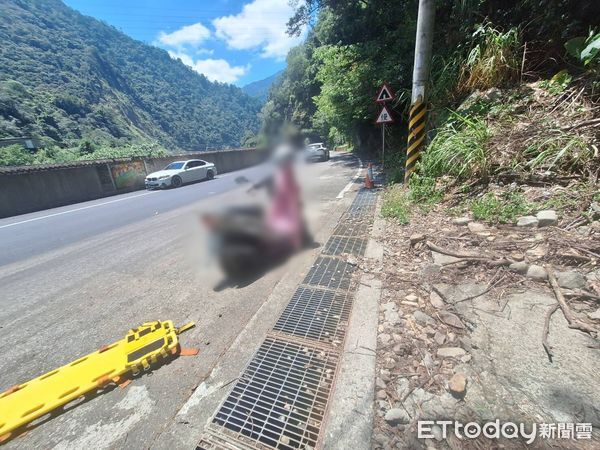 ▲▼台中男陳屍中橫公路！台電換新電表見驚悚一幕。（圖／記者李陳信得攝）