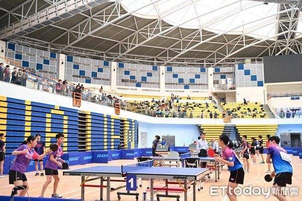 ▲▼「2025花蓮太平洋盃全國桌球錦標賽」一連七天在花蓮小巨蛋體育館盛大登場。（圖／花蓮縣政府提供，下同）