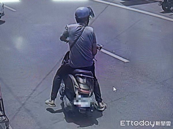 ▲台南市警麻豆分局警方調閱監視器畫面，鎖定涉案王姓男子，並在下營區攔查王嫌到案。（圖／記者林東良翻攝，下同）
