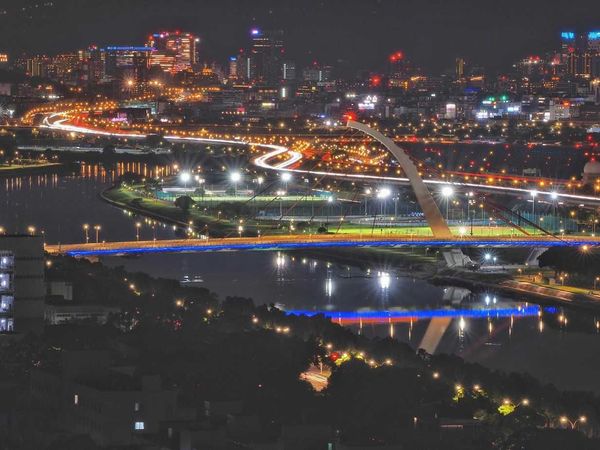 ▲圓山風景區「森林方舟」在8月1日正式啟用，是賞大稻埕煙火絕佳景點之一。（圖／北市大地處提供）