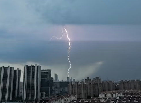 ▲▼上海極端天氣。（圖／翻攝自微博）