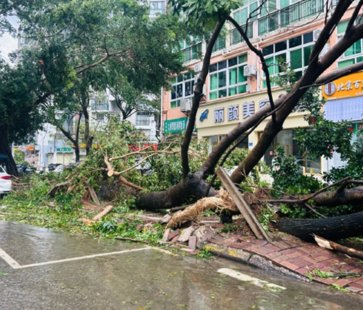 ▲▼「劍魚」狂掃三亞。（圖／翻攝自微博）