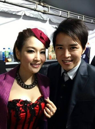 ▲▼廖偉志和張秀卿有著珍貴情誼。（圖／翻攝自臉書）