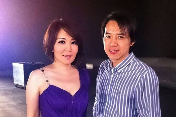 ▲▼廖偉志感謝貴人張秀卿。（圖／翻攝自臉書）