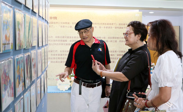 ▲新北市圖「中華兒童叢書」特展開幕。（圖／新北市立圖書館提供）