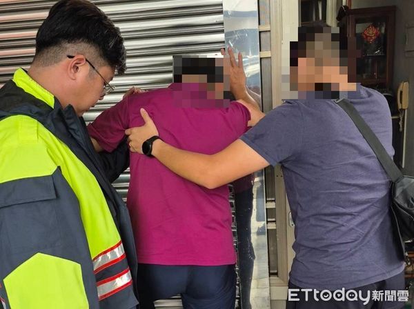 ▲里港警方找到曾男並送返家。（圖／記者陳崑福翻攝）