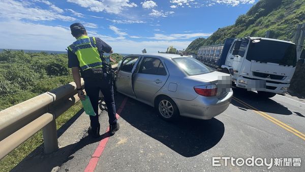▲新北市瑞芳區蝙蝠洞發生奪命車禍。（圖／記者郭世賢翻攝，下同）
